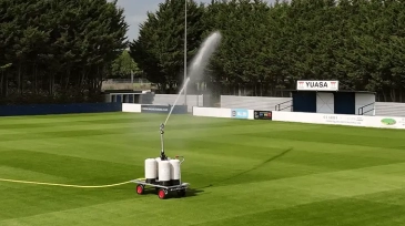 An image of our long reach irrigator