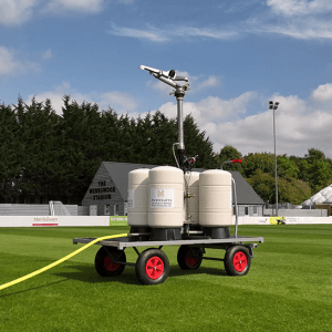 Mawdsleys Pumps long reach irrigation system for sports pitches