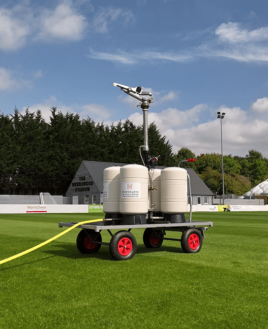 Mawdsleys Pumps long reach irrigation system for sports pitches