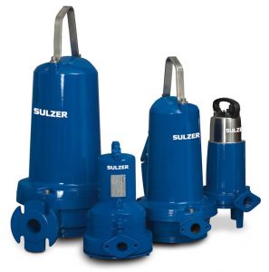 A range of submersible pumps