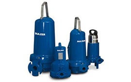 Range of sulzer pumps