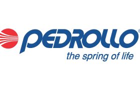 The logo of pedrollo